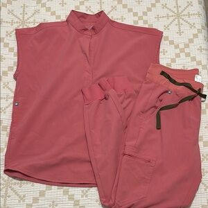 FIGS OG Breast Cancer Pink XXS Rafaela